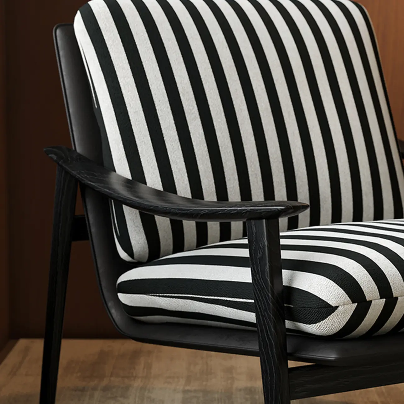 Jacquard Fabric Accent Chair for Living Rooms Image - 8 | homeyfad