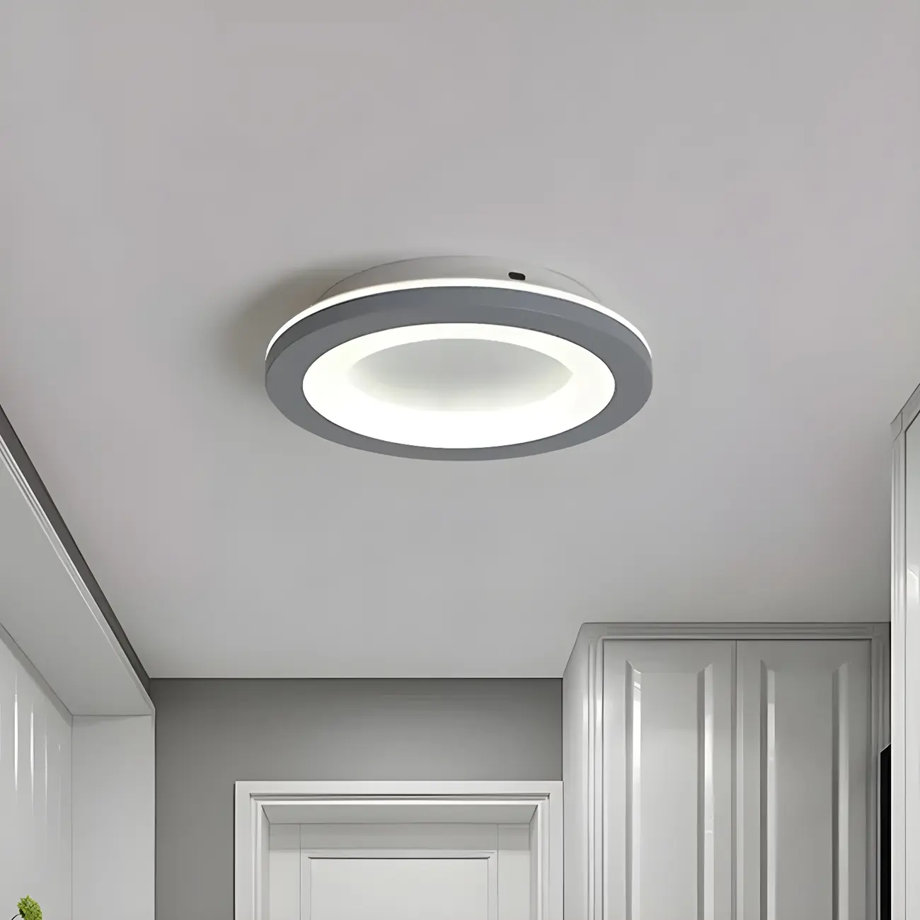 Modern LED Flush Mount Ceiling Light for Living Room Image - 2 | homeyfad