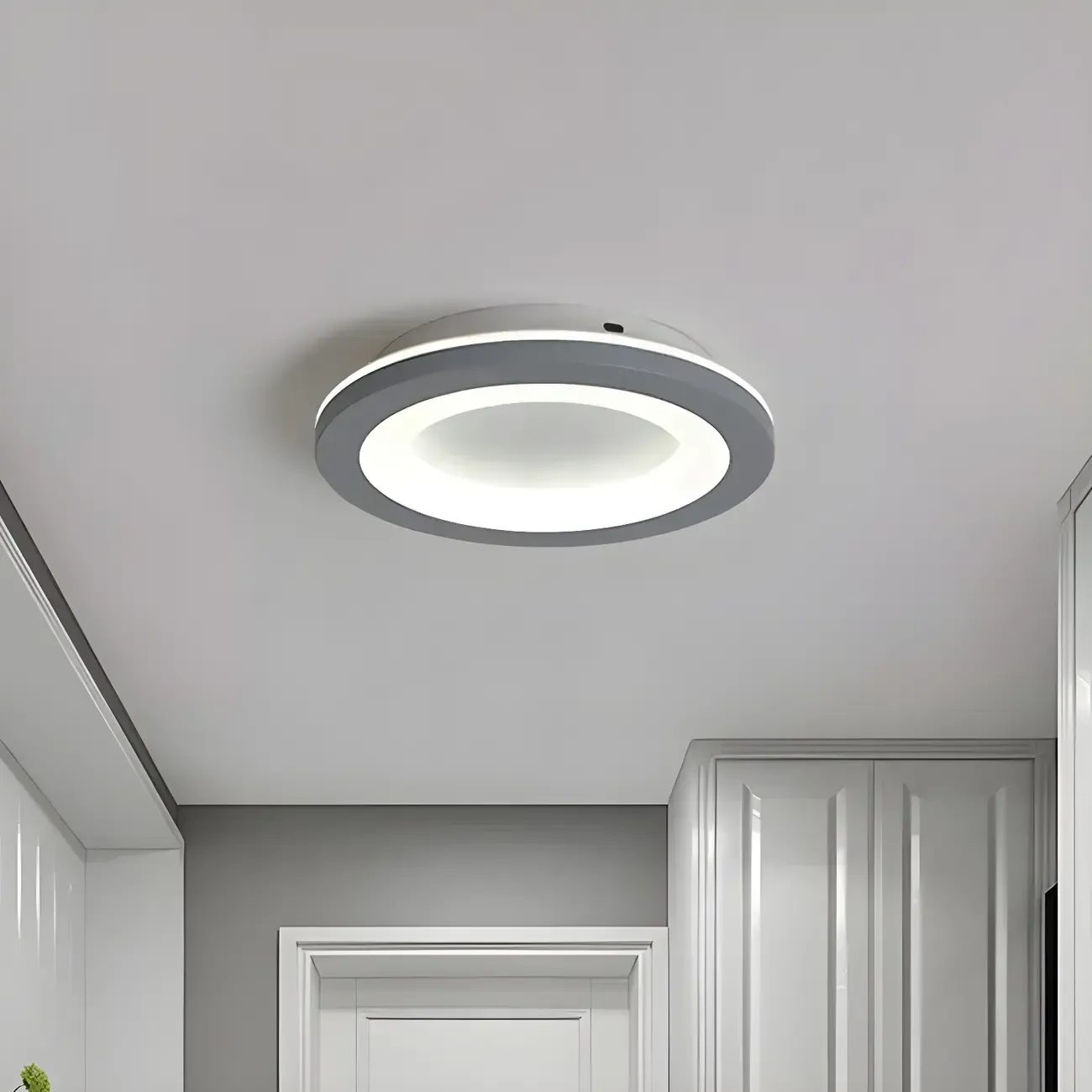 Modern LED Flush Mount Ceiling Light for Living Room Image - 2