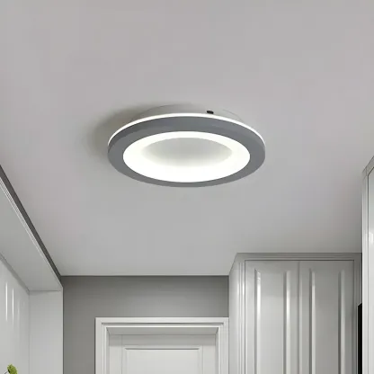Modern LED Flush Mount Ceiling Light for Living Room Image - 2