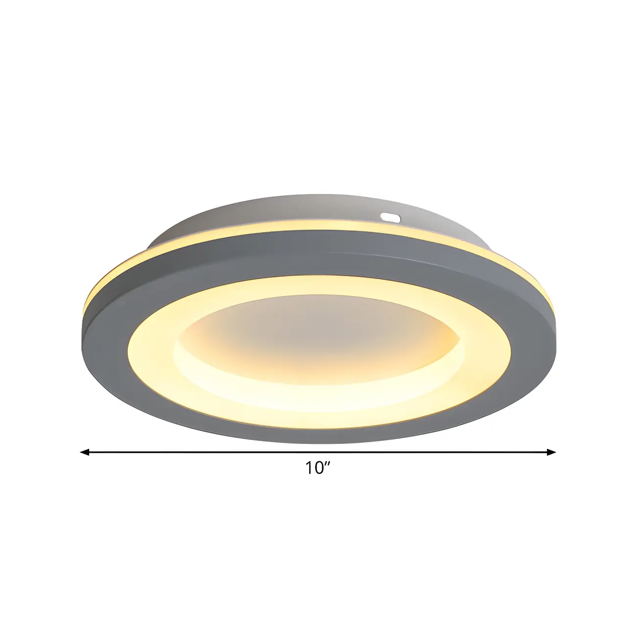 Modern LED Flush Mount Ceiling Light for Living Room Image - 6 | homeyfad