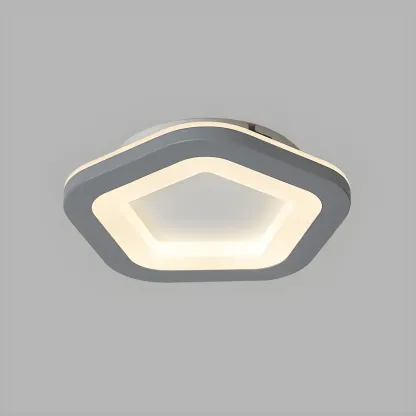 Modern LED Flush Mount Ceiling Light for Living Room Image - 10