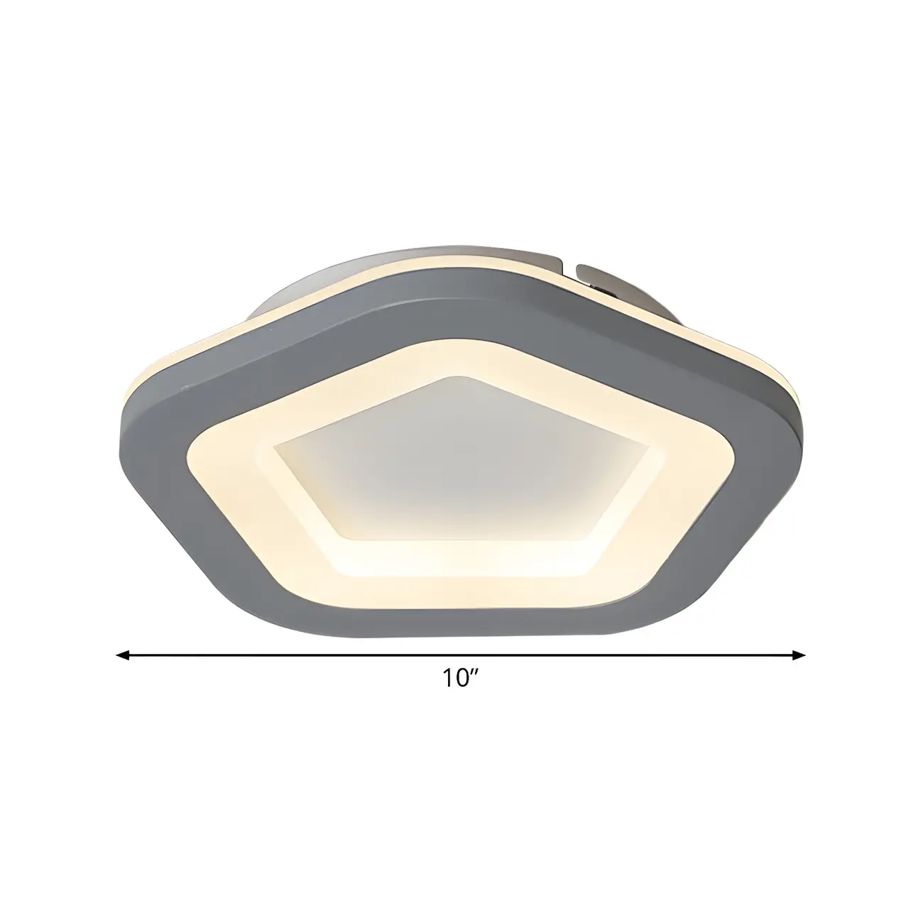 Modern LED Flush Mount Ceiling Light for Living Room Image - 11 | homeyfad