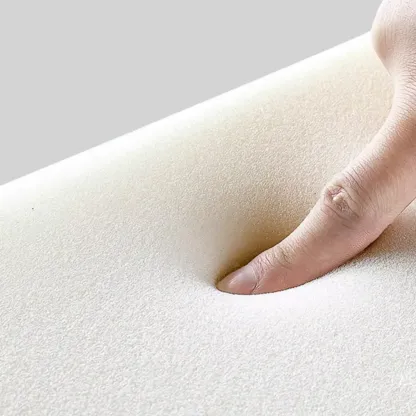 Modern Leather Upholstered Tufted Bedroom Bench Image - 4