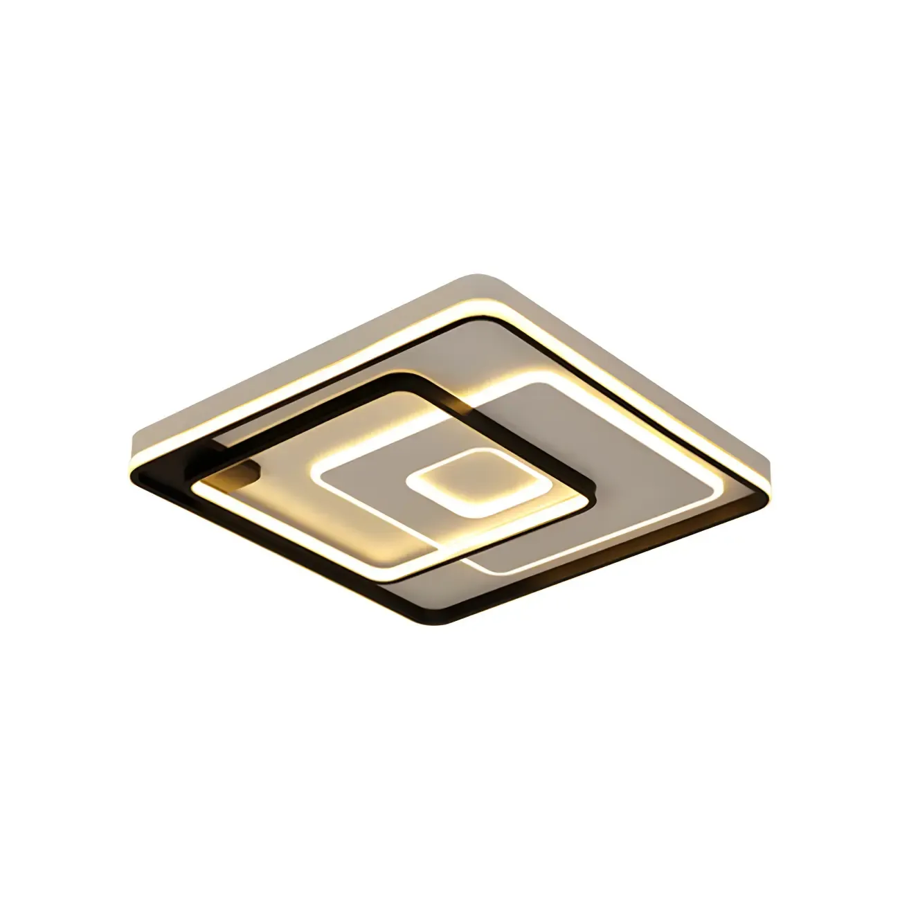 Modern LED Flush Ceiling Light for Living Room Ambience Image - 9