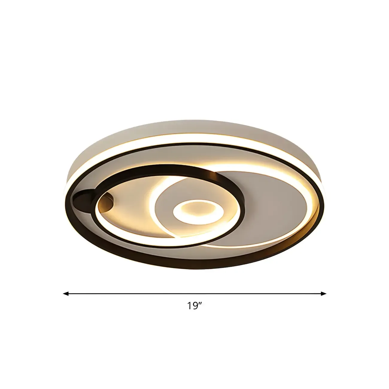 Modern LED Flush Ceiling Light for Living Room Ambience Image - 15