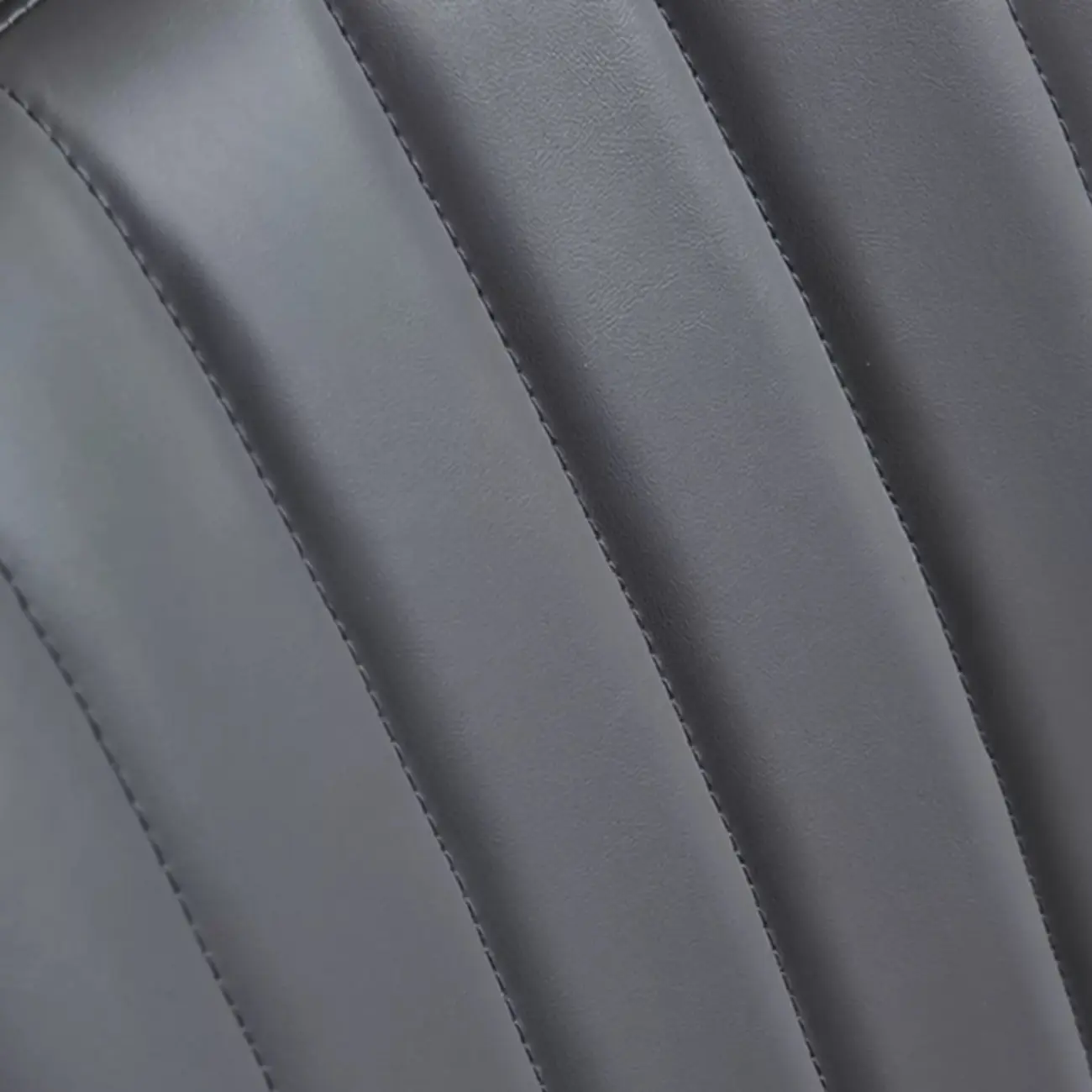 Minimalist Low Back Trufted Leather Upholstered Dining Chair Image - 7 | homeyfad