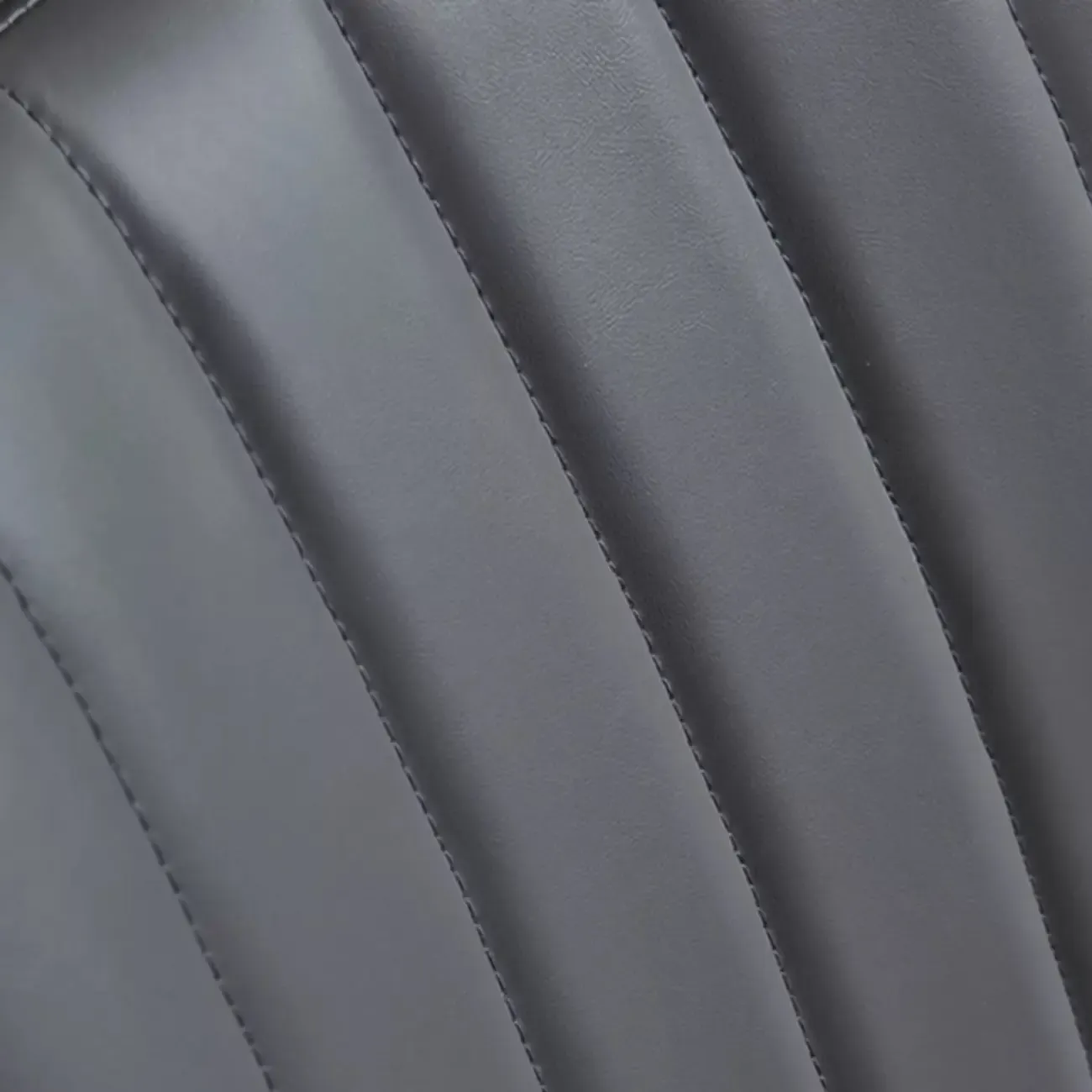 Minimalist Low Back Trufted Leather Upholstered Dining Chair Image - 7