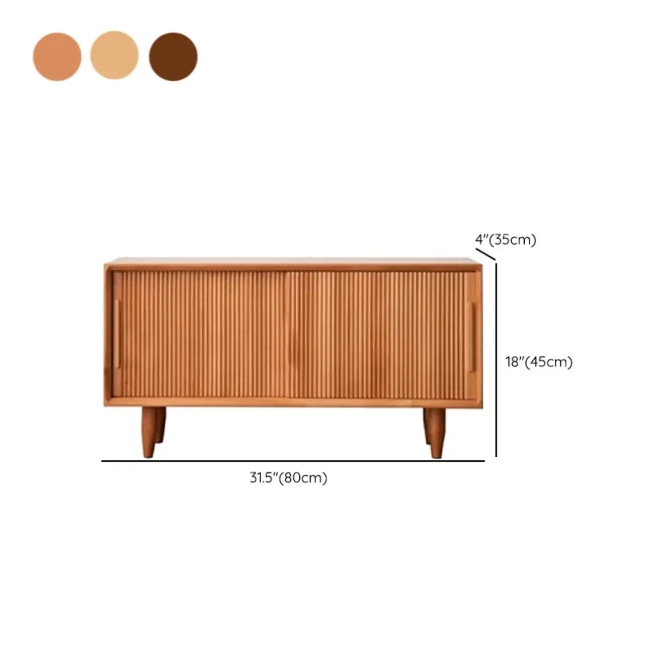 Modern Solid Wood 2 Tier Shoe Storage Bench Image - 17