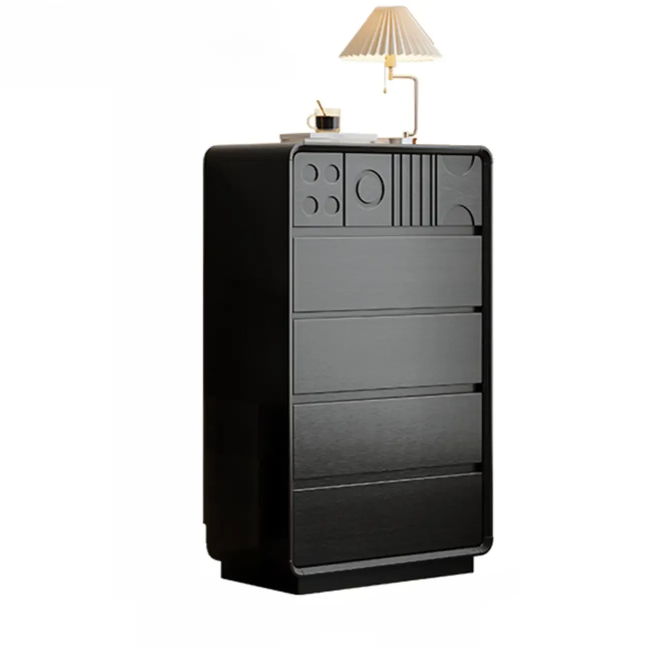 Modern Wood Buffet with Ample Storage Image - 15