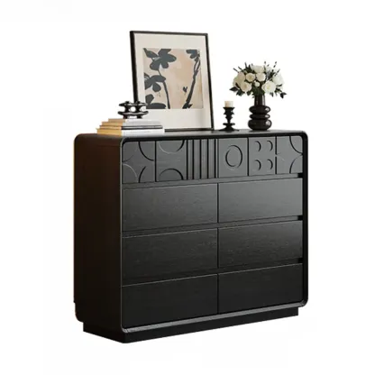 Modern Wood Buffet with Ample Storage Image - 24