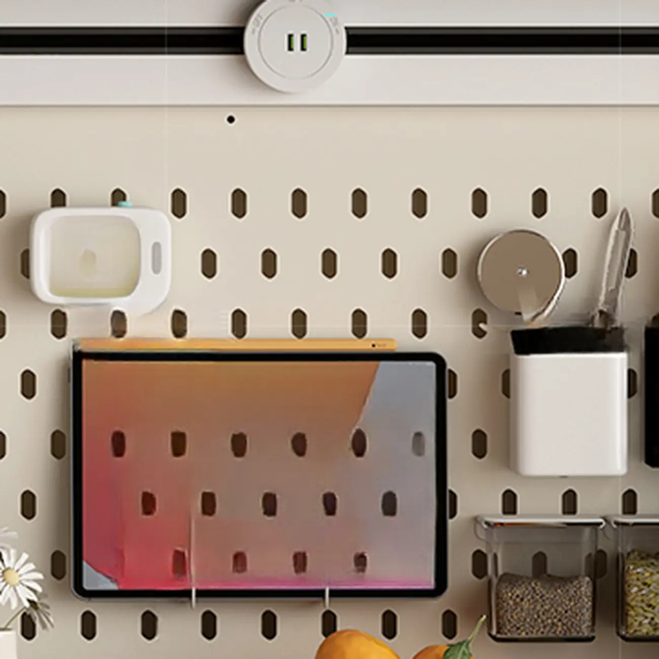 Modern Slab Wood Countertop Kitchen Sideboard Image - 6 | homeyfad