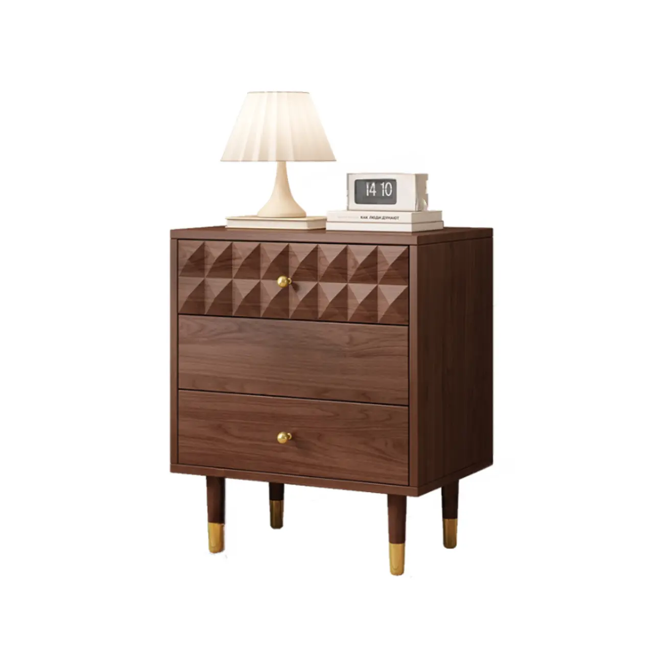 Contemporary Brown Wooden Freestanding Bachelor Chest Image - 3 | homeyfad