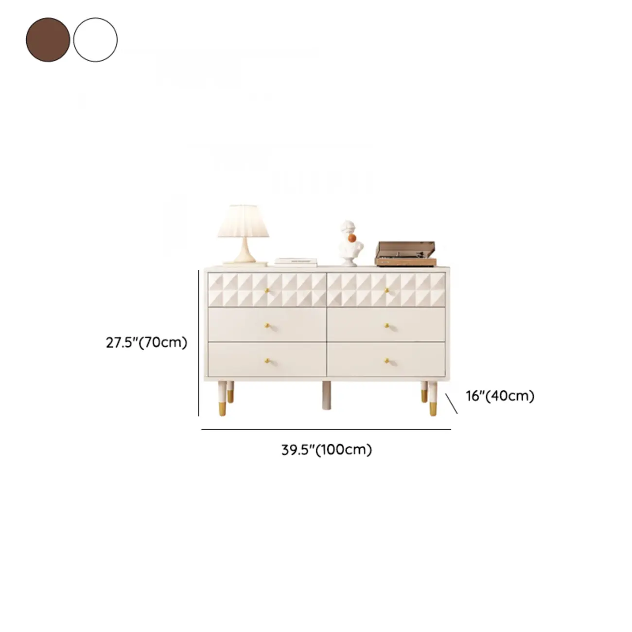 Contemporary Brown Wooden Freestanding Bachelor Chest Image - 16 | homeyfad