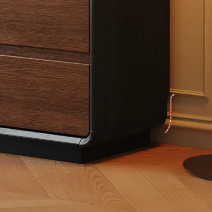 Simplistic Horizontal/Vertical Raw Wood Console Dresser/Semainier/Bachelor Chest with 6 Drawers/9 Drawers/8 Drawers Image - 7