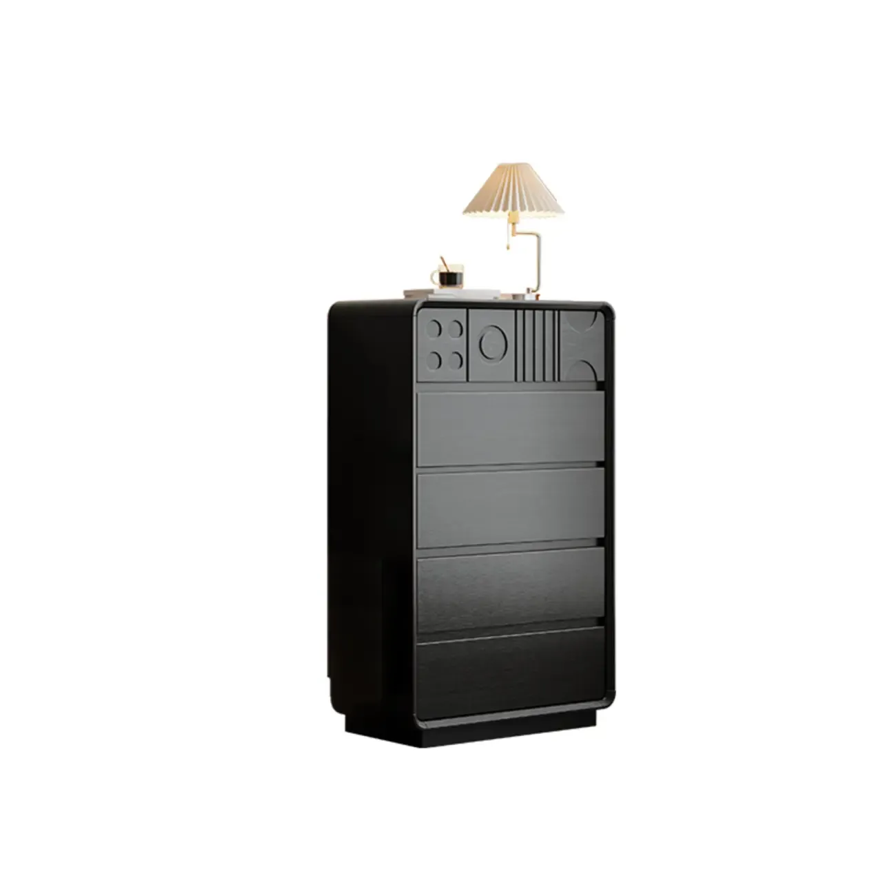 Simplistic Horizontal/Vertical Raw Wood Console Dresser/Semainier/Bachelor Chest with 6 Drawers/9 Drawers/8 Drawers Image - 11