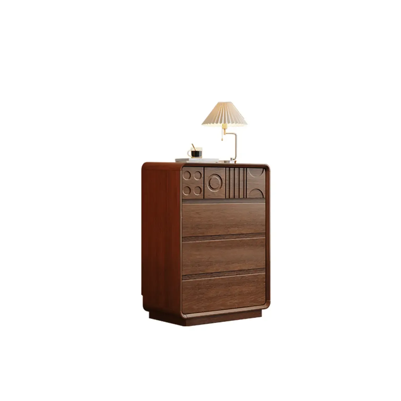 Simplistic Horizontal/Vertical Raw Wood Console Dresser/Semainier/Bachelor Chest with 6 Drawers/9 Drawers/8 Drawers Image - 19