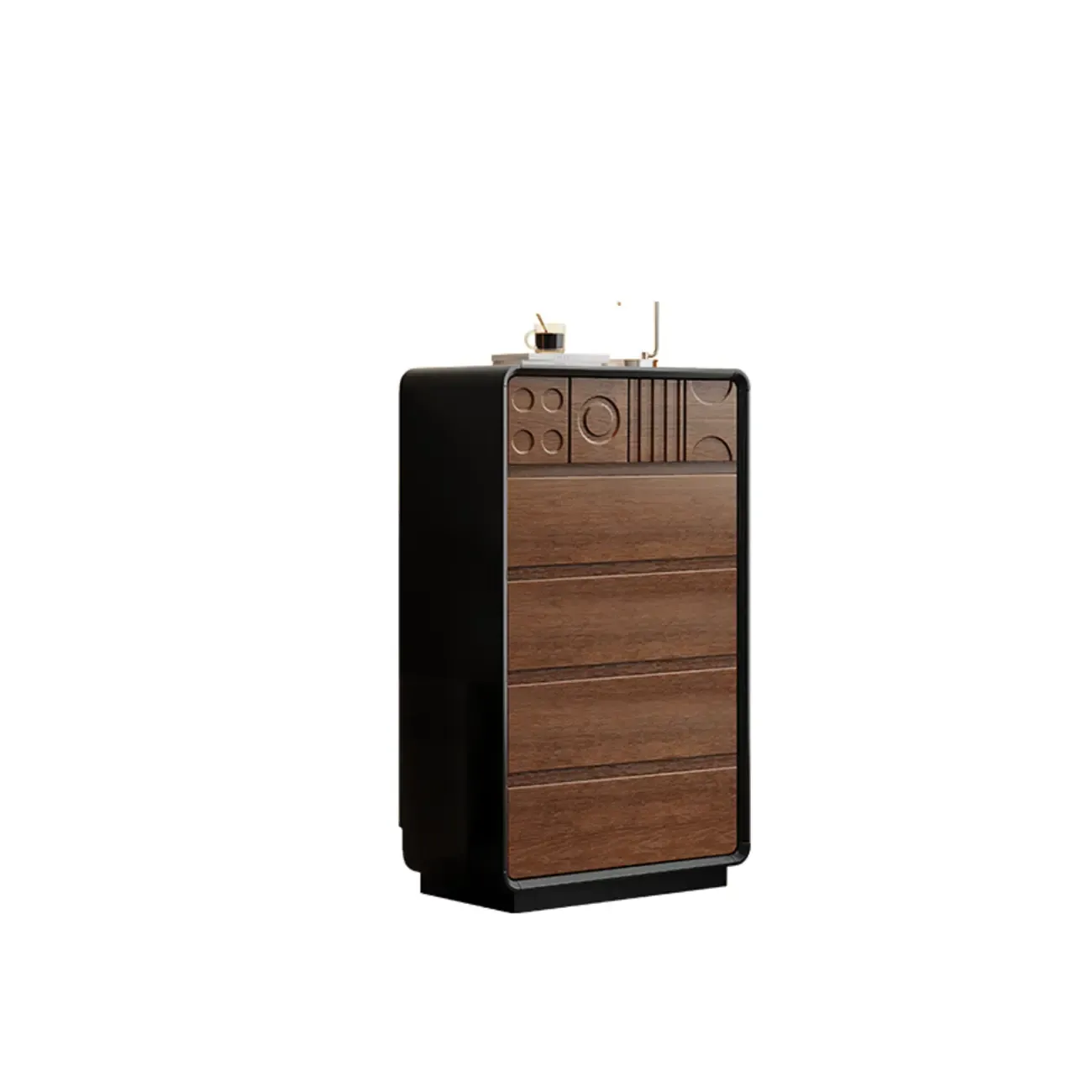 Simplistic Horizontal/Vertical Raw Wood Console Dresser/Semainier/Bachelor Chest with 6 Drawers/9 Drawers/8 Drawers Image - 24