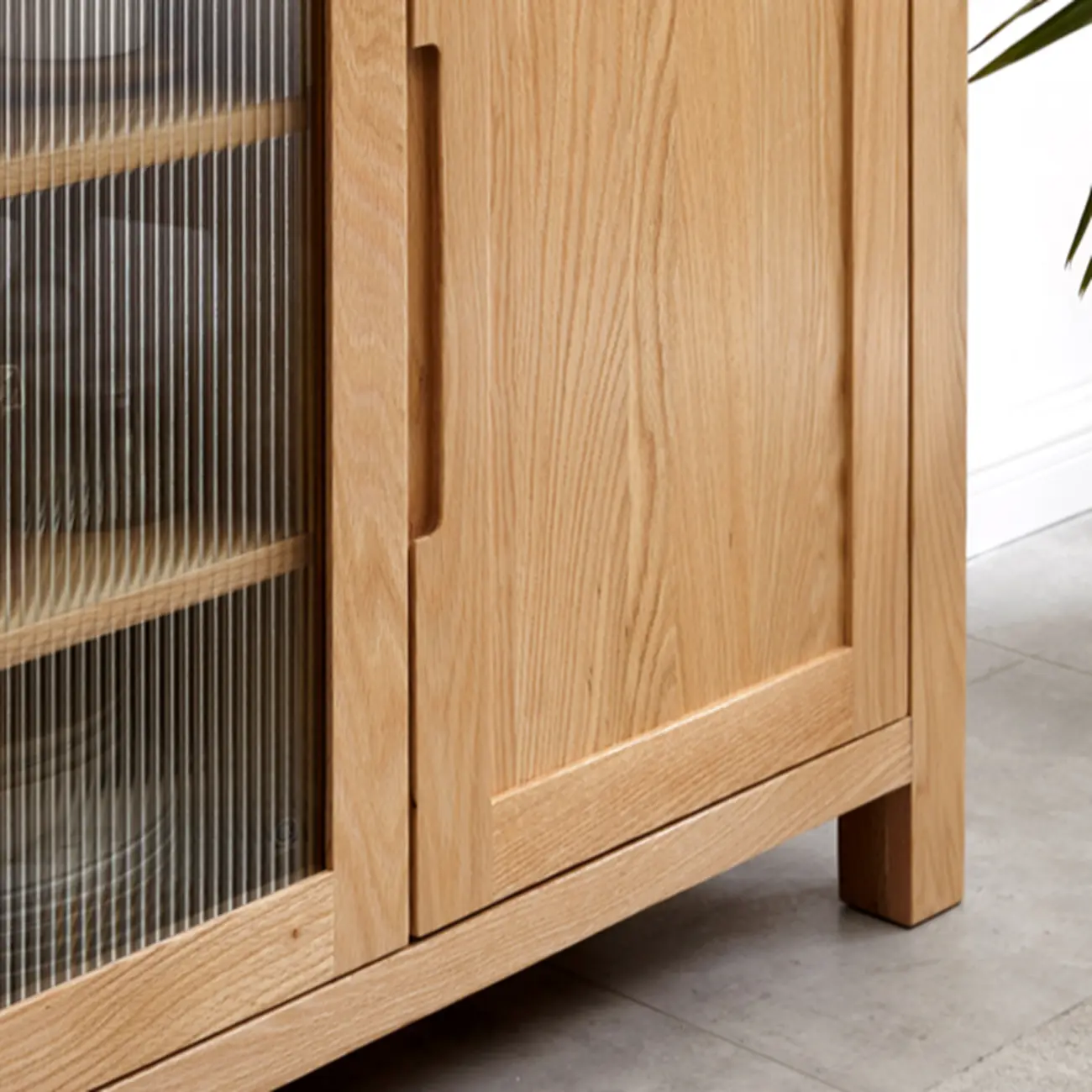 Modern Wood Sideboard with Shelves and Drawers Image - 11 | homeyfad