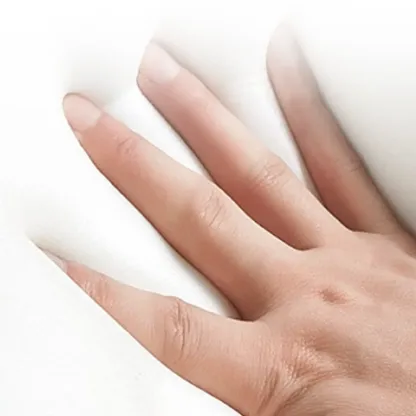 Contemporary Cloud Shaped Upholstered Bedroom Bench Image - 10