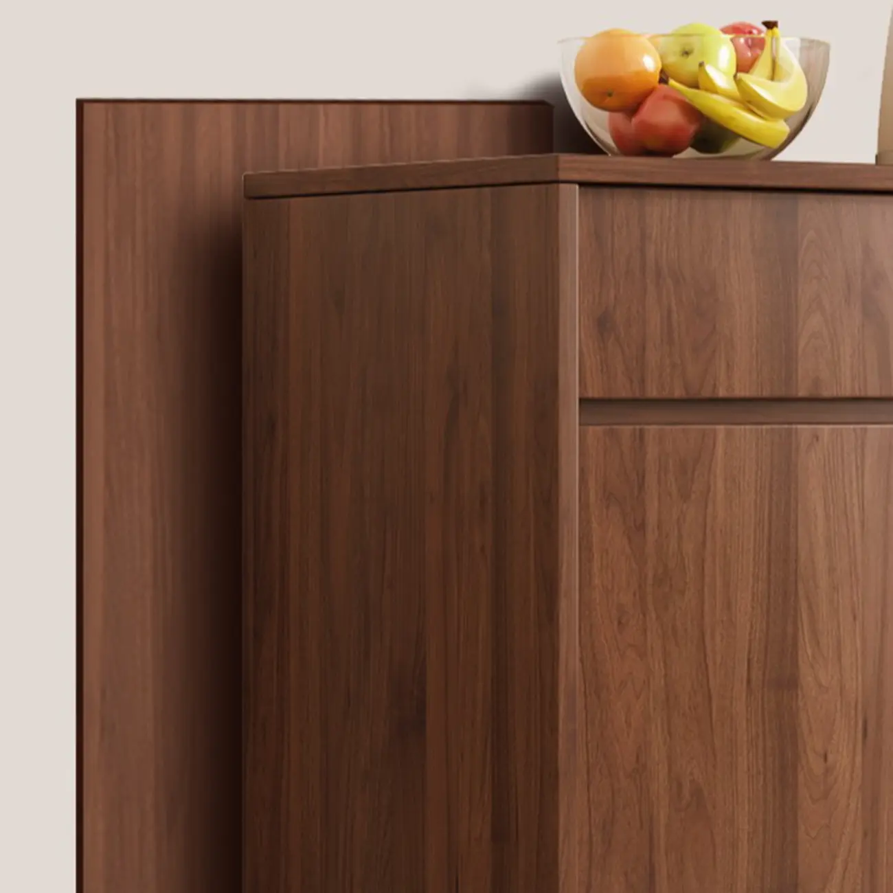 Modern Wood Sideboard with Adjustable Storage Image - 12 | homeyfad