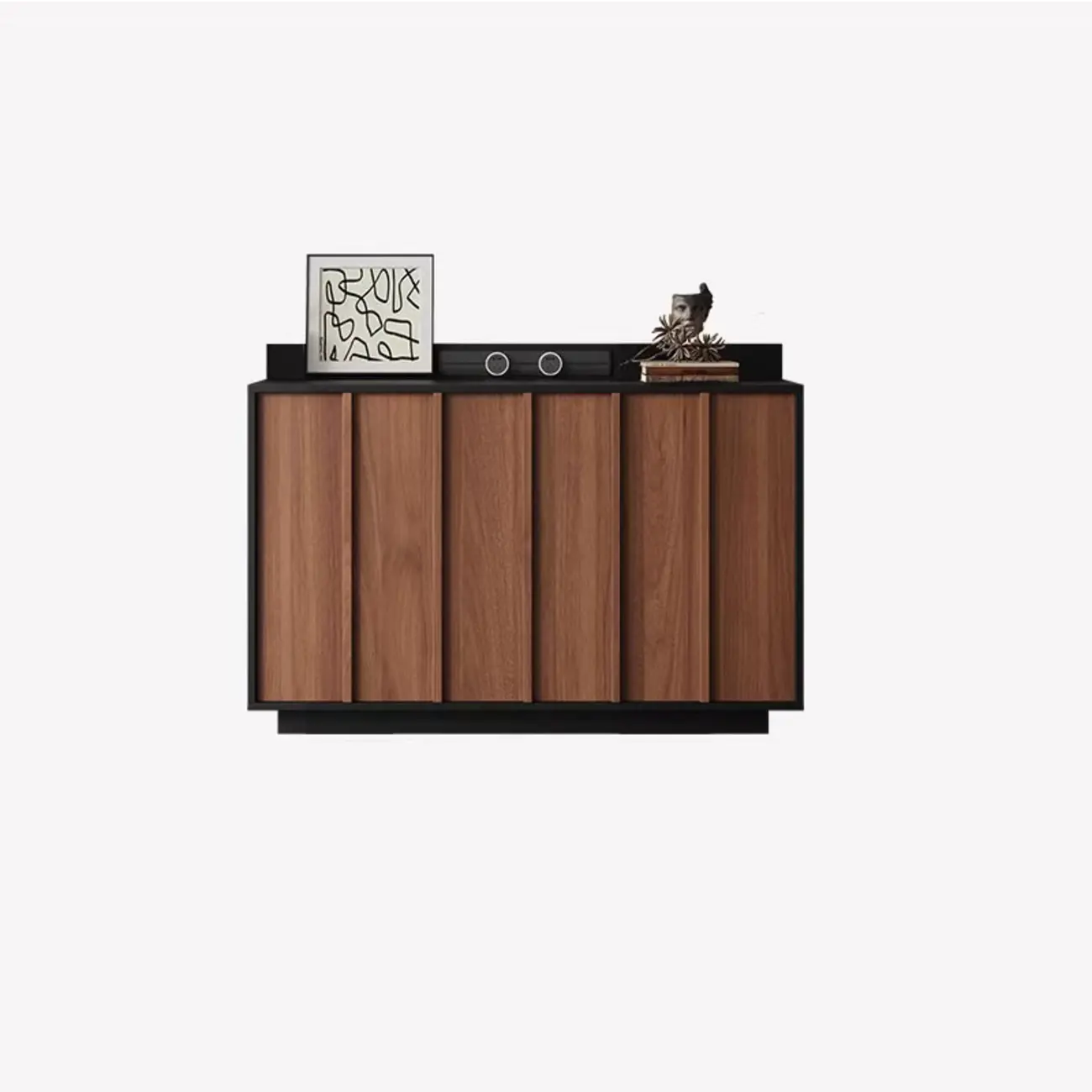 Modern Wood Buffet with Alterable Shelf and Drawers Image - 17 | homeyfad