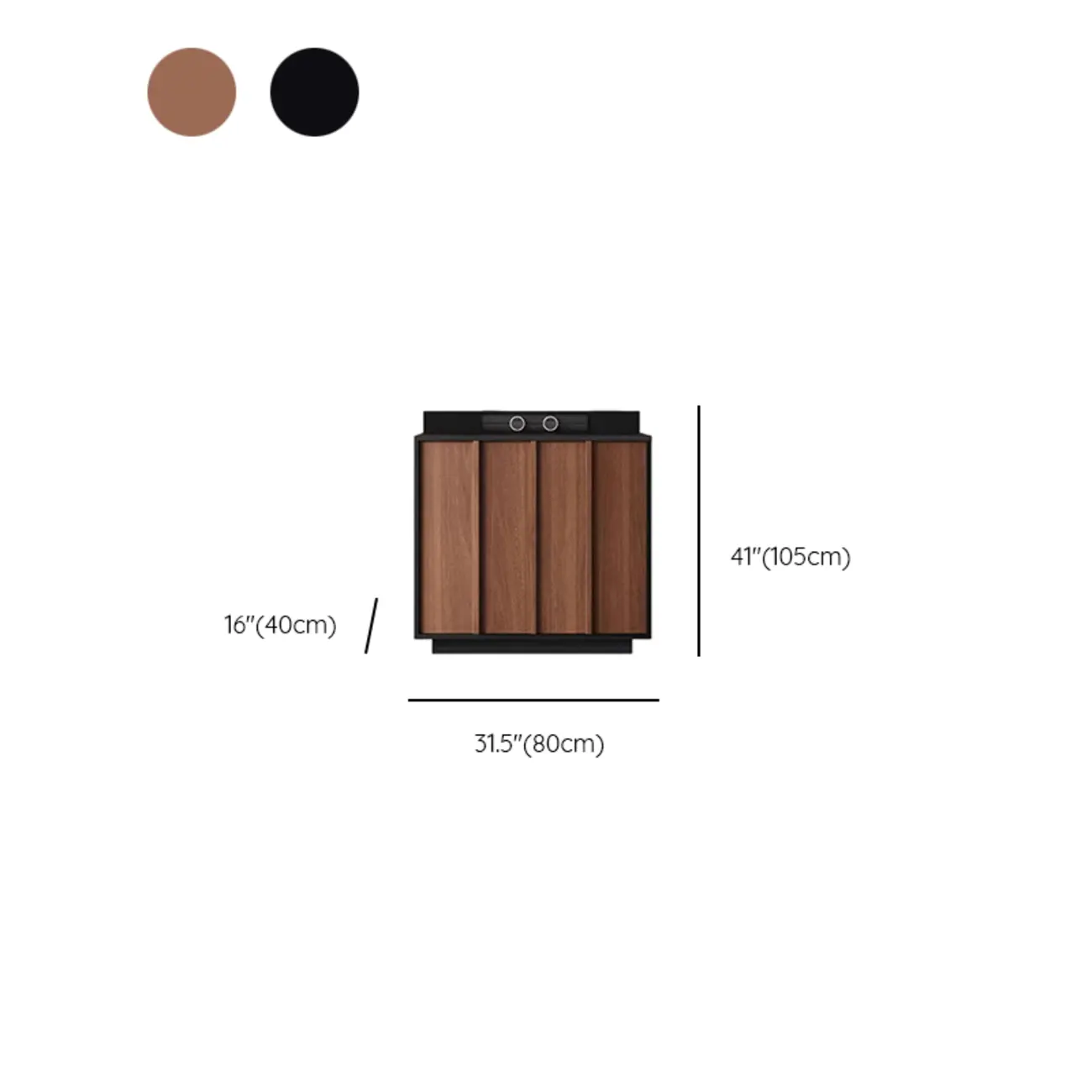 Modern Wood Buffet with Alterable Shelf and Drawers Image - 33 | homeyfad