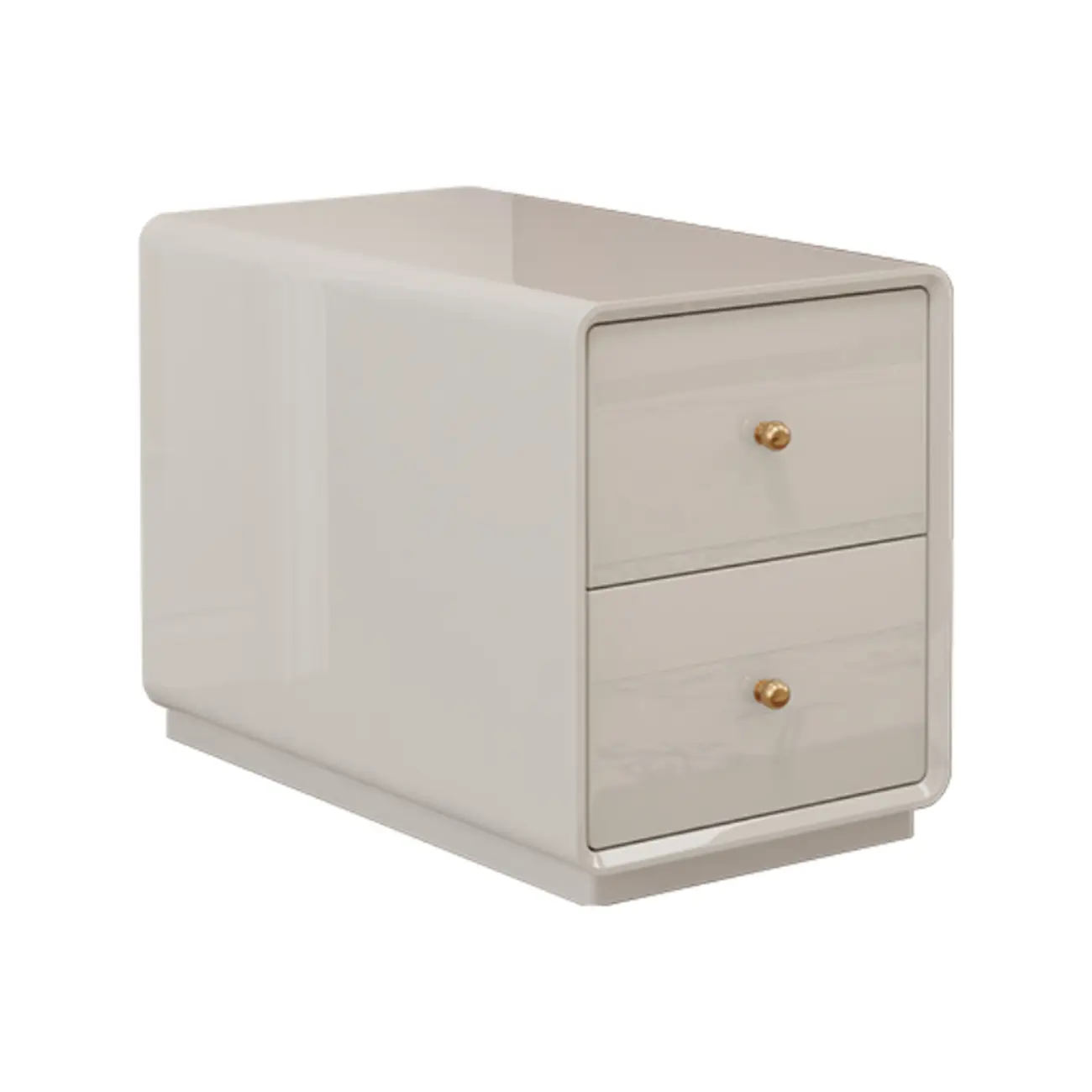 Narrow Rectangle Walnut Wood Side Table with Drawers Image - 13 | homeyfad