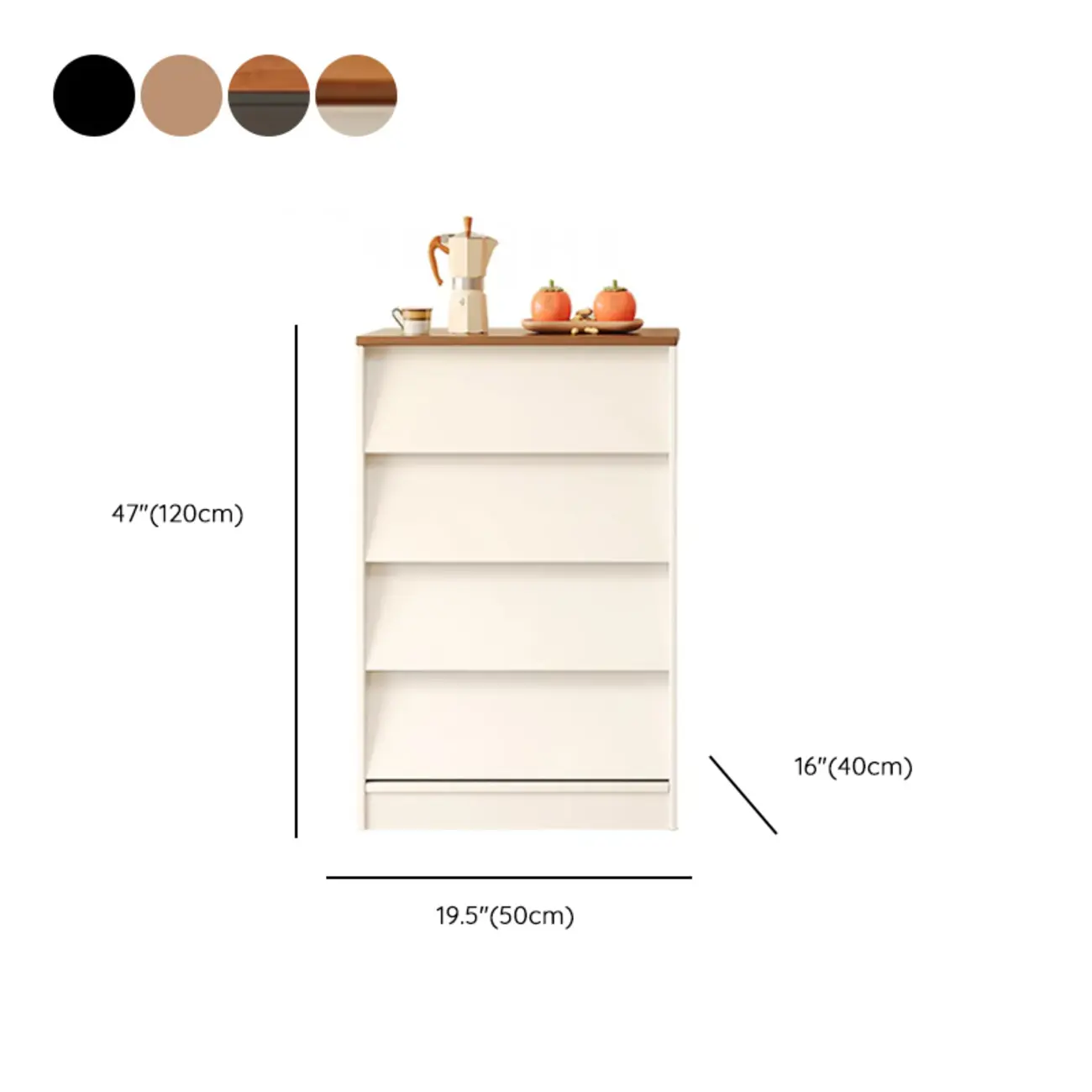 Modern Wooden Credenza Sideboard Cabinet with Storage #size | homeyfad