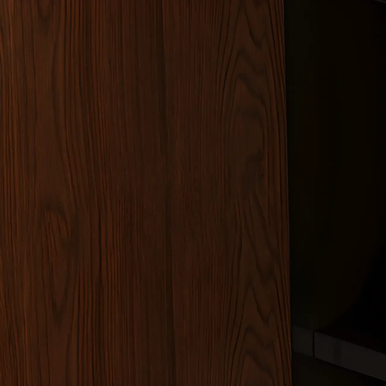 Mid-Century Modern Wooden Vertical Display Bookcase Image - 12