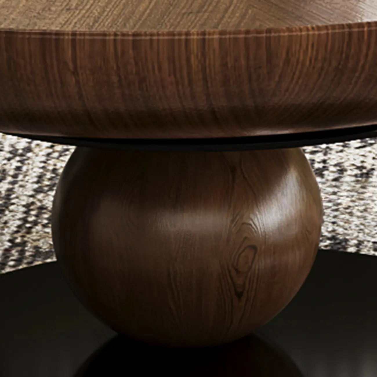 2-piece Modern Living Room Sculptural Nesting Coffee Table Set Image - 4 | homeyfad