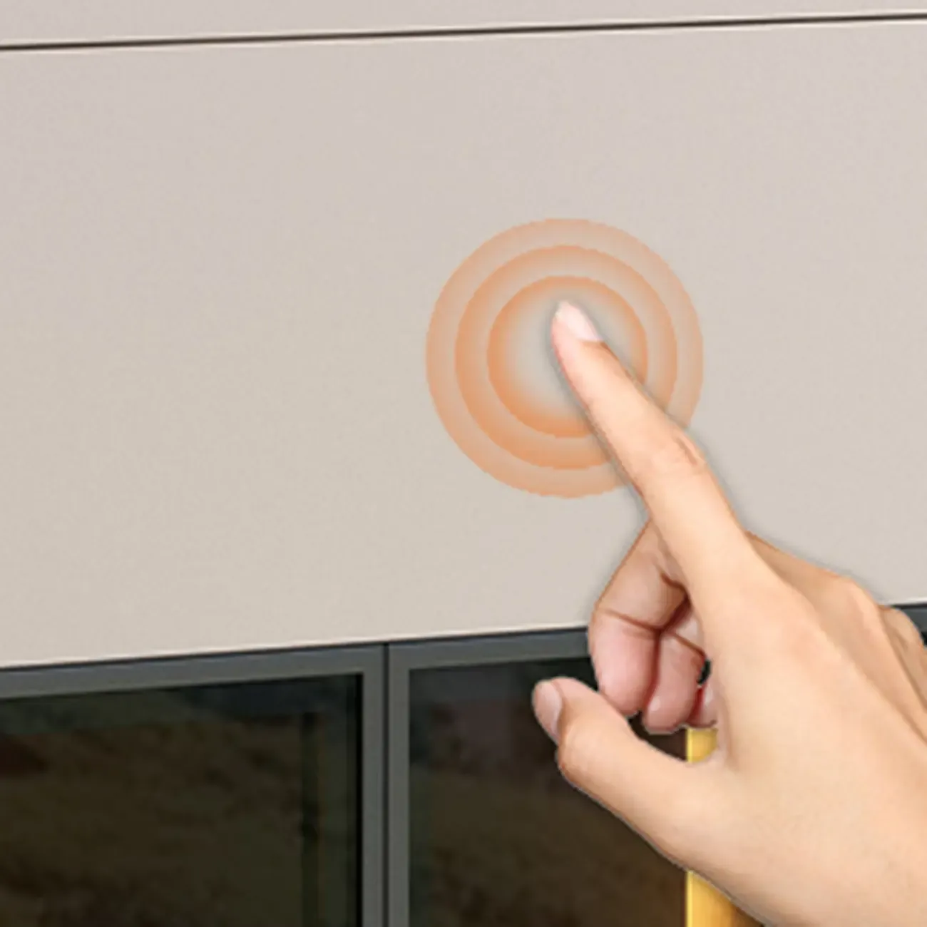 Modern Wood Buffet Sintered Stone Countertop Image - 8