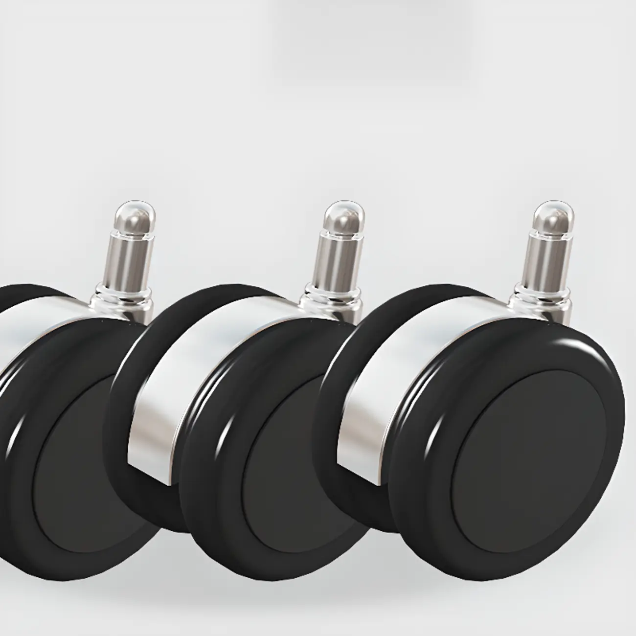 Modern Amber Executive Swivel Chair with Tufted Leather Image - 10 | homeyfad