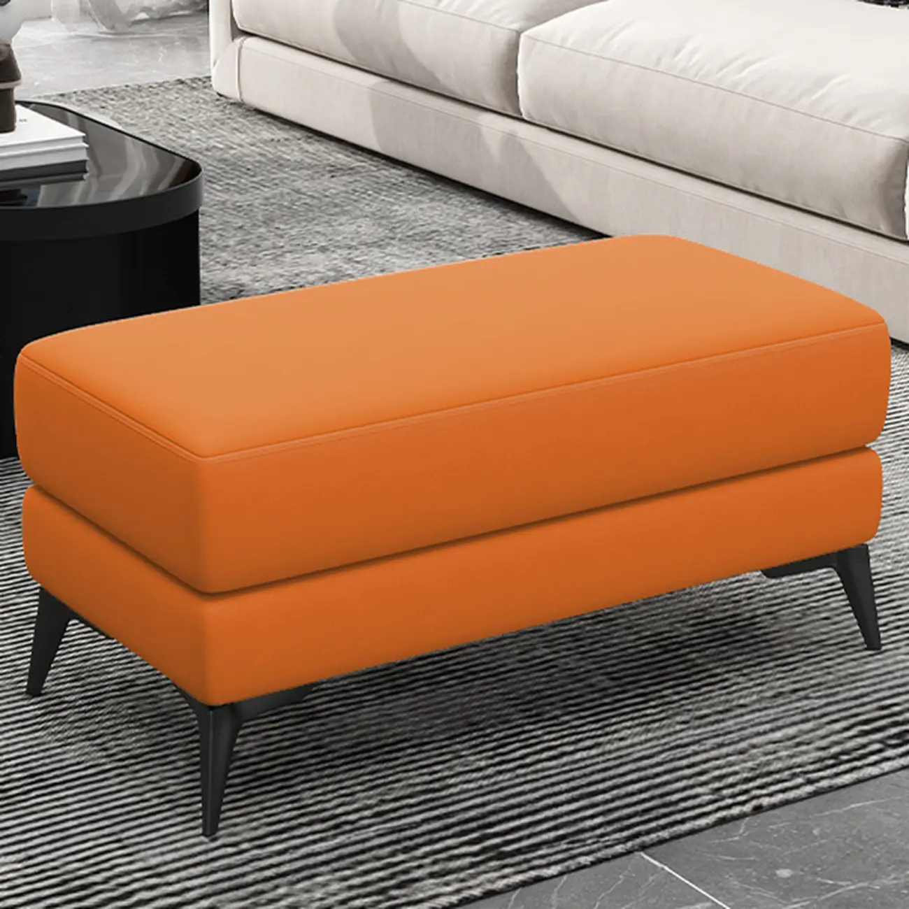 Modern Upholstered Solid Color Bedroom Bench Image - 1 | homeyfad