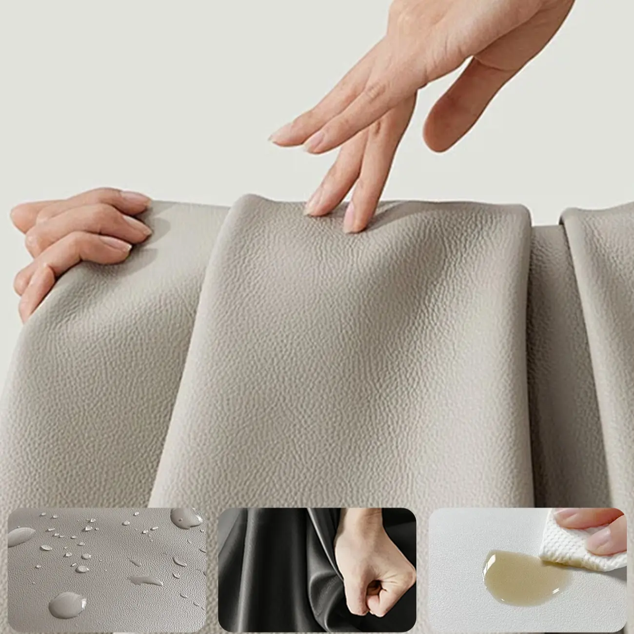 Solid Color Modern Upholstered Bedroom Bench with Storage Image - 7 | homeyfad