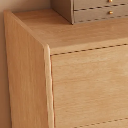  47" Traditional 6-drawer Wooden Horizonal Dresser Image - 8