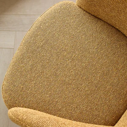 Modern Swivel Barrel Dining Armchair Image - 7