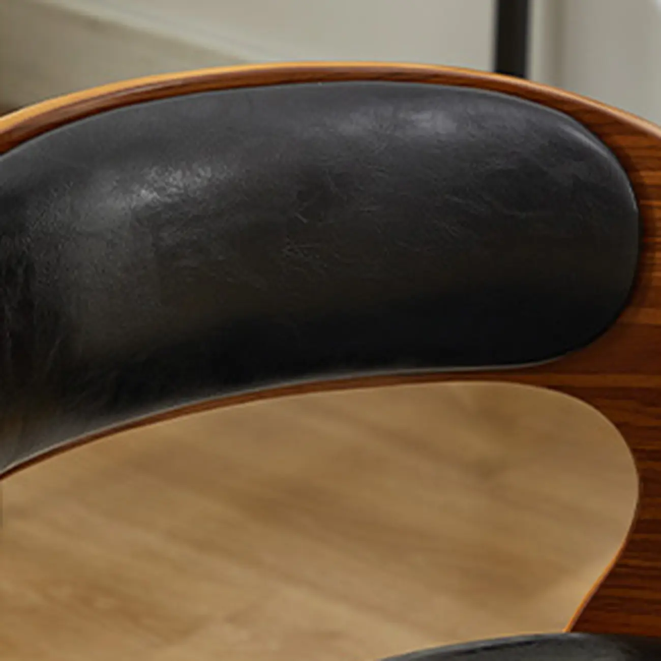 Industrial Modern Open Back Adjustable Swivel Office Chair Image - 4 | homeyfad