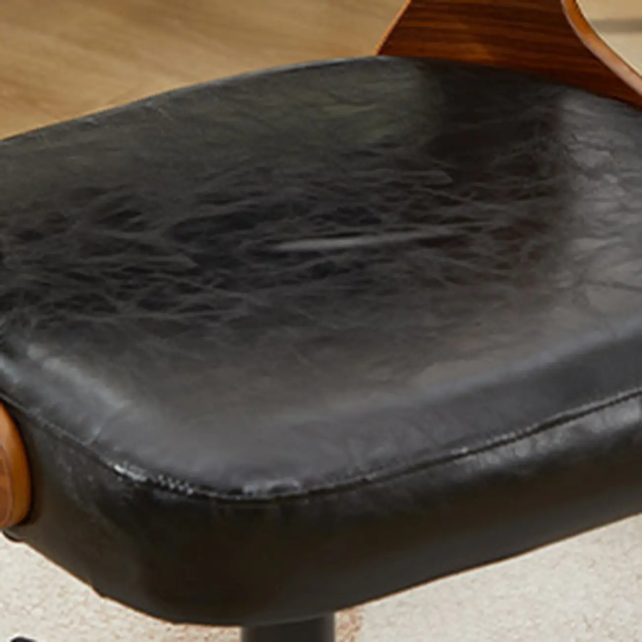 Industrial Modern Open Back Adjustable Swivel Office Chair Image - 6 | homeyfad