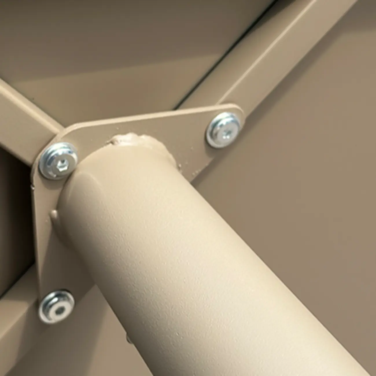 Contemporary Beige Patio Dining Set Weatherproof Image - 4 | homeyfad