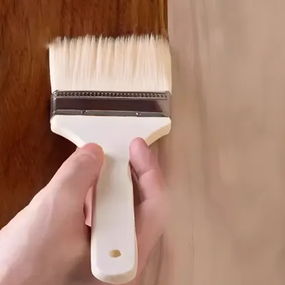 Modern Round Pedestal Dining Table with Slate Top Image - 8