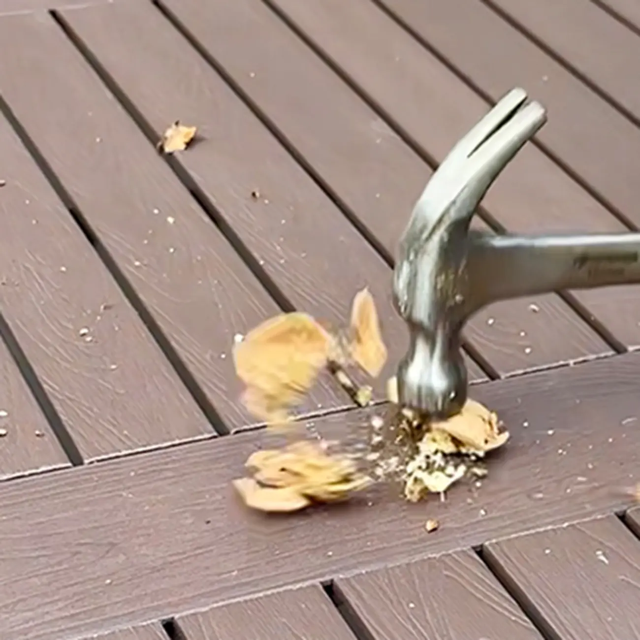 Metal Frame Wood Outdoor Dining Set With Stackable Chairs Image - 14 | homeyfad