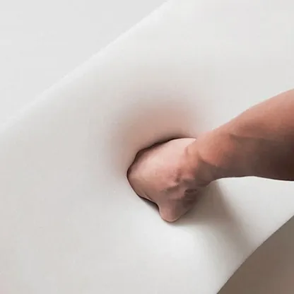 Counter Height Leather Bucket Glam Bar Stools Image - 5