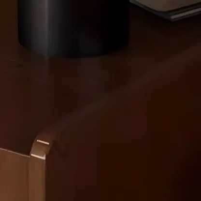 Functional Foldable Tabletop Wood Side Table With Wheels Image - 6