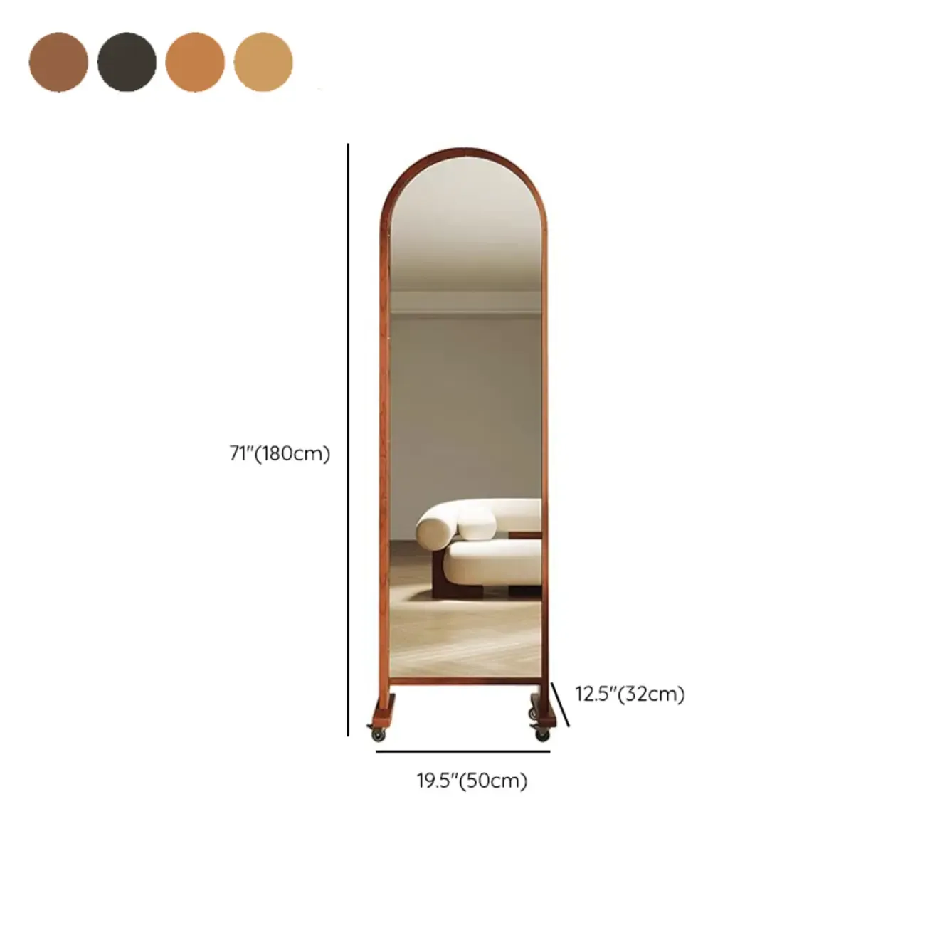 Modern Oak Wood Vertical Closed Back Bookcase Image - 20