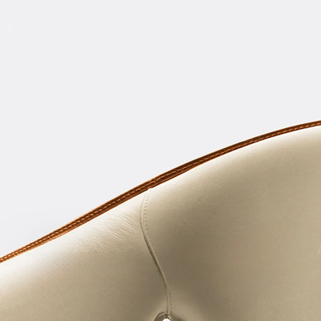 Mid-century Modern Swivel Dining Chairs Curved Low Back Image - 5