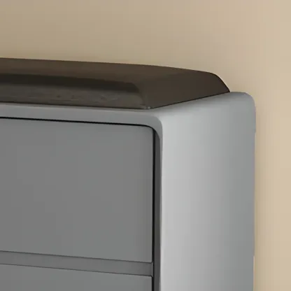 2-tier Modern Upholstered Shoe Bench With Storage Image - 4