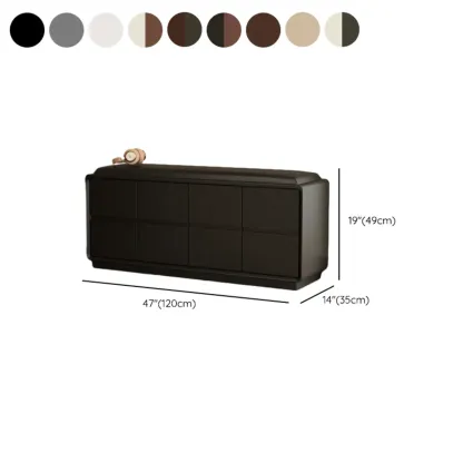 2-tier Modern Upholstered Shoe Bench With Storage Image - 25