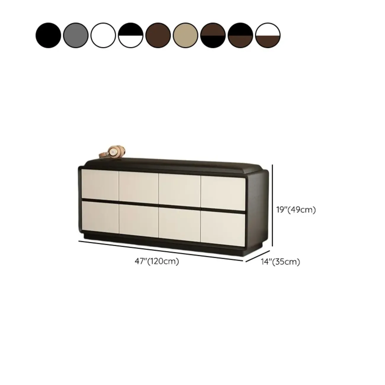 Minimalist Entryway 2-tier Upholstered Shoe Storage Bench Image - 25