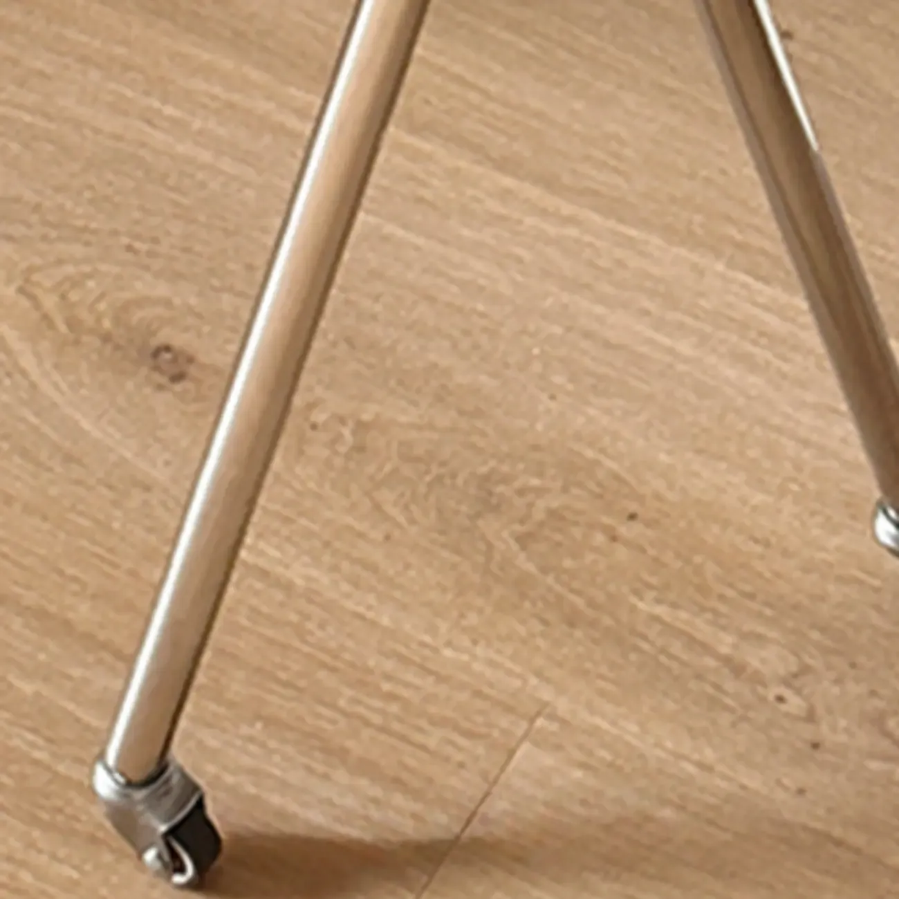 Organizing Shelf with 3-Shelf in Natural Wood, Vertical Closed Back Design Image - 8